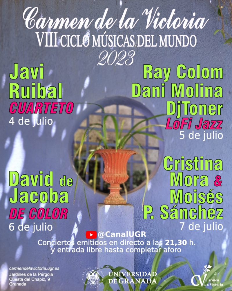 VIII Ciclo “Músicas del Mundo”- 2023. Carmen de la Victoria