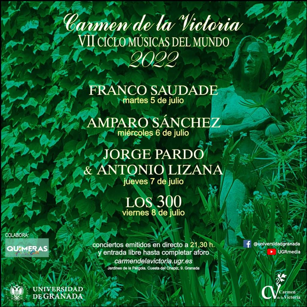 VII Ciclo Músicas del Mundo en el Carmen de la Victoria