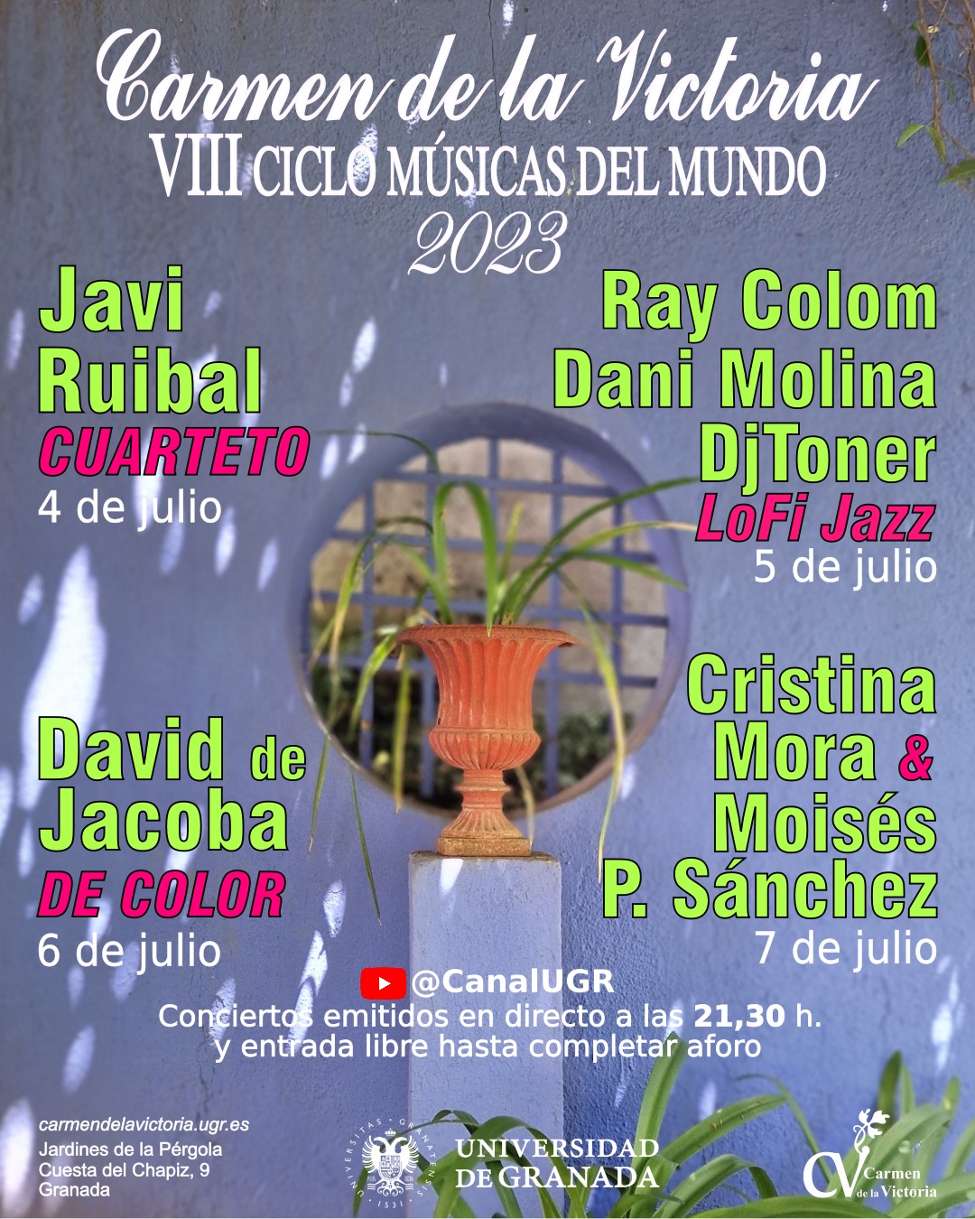 VIII Ciclo “Músicas del Mundo”- 2023. Carmen de la Victoria