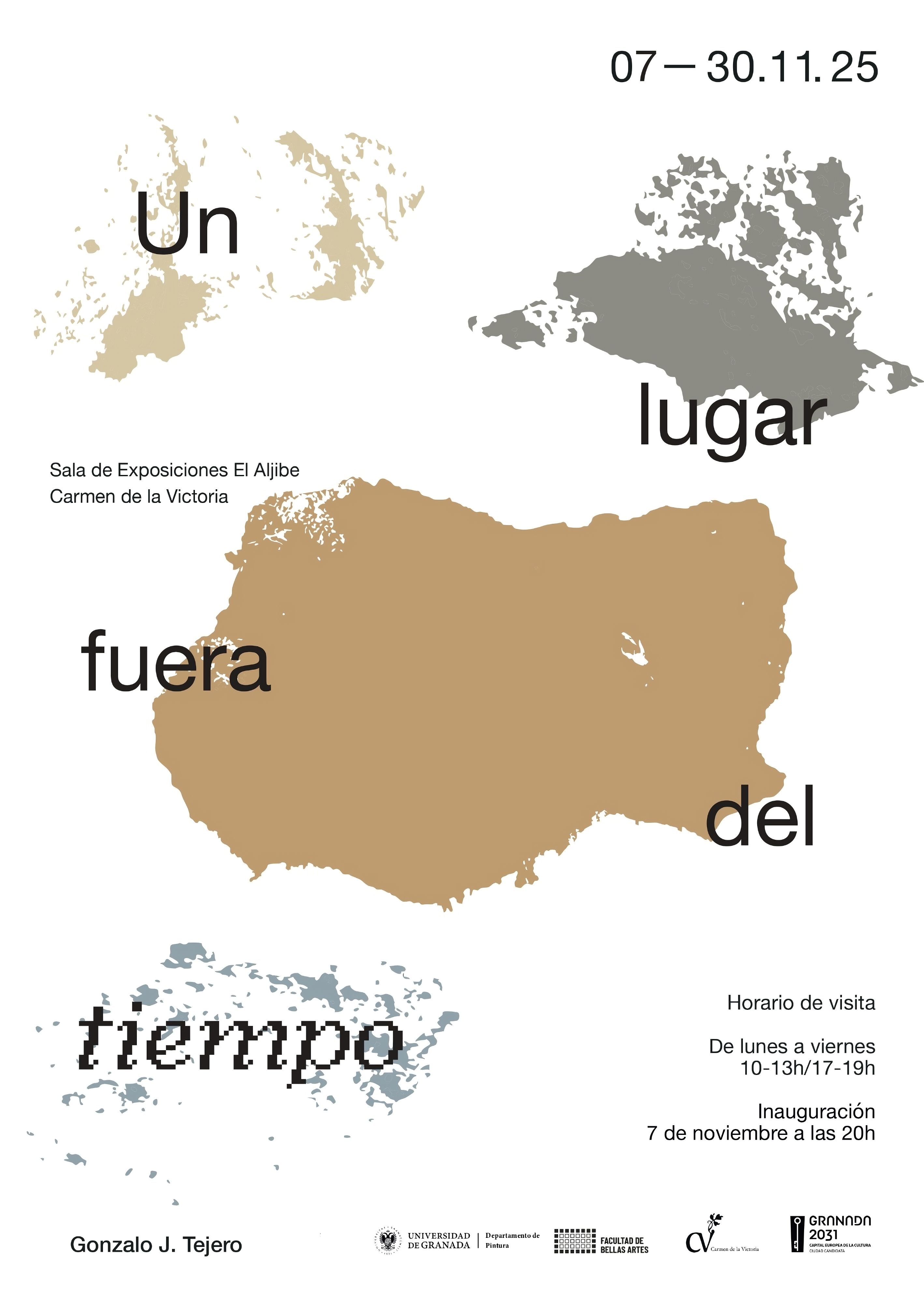 Exposición en el Aljibe del Carmen de la Victoria titulada "Un lugar en el Tiempo"